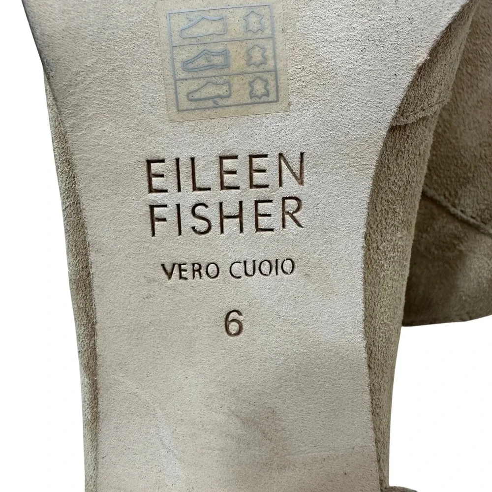 Eileen Fisher suede ankle
